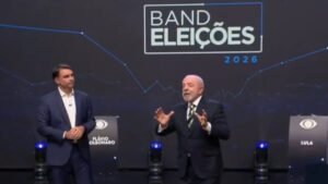 Brazilia: dezbaterea Lula–Flávio Bolsonaro s-a transformat într-un schimb de acuzații, la șase zile de vot