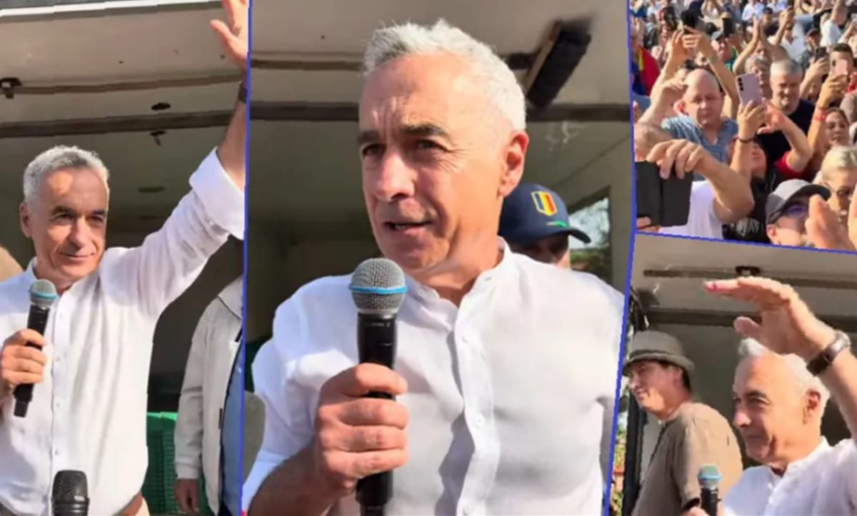 Buftea: Călin Georgescu, acuzat după ce ar fi făcut salutul legionar la ieșirea de la poliție