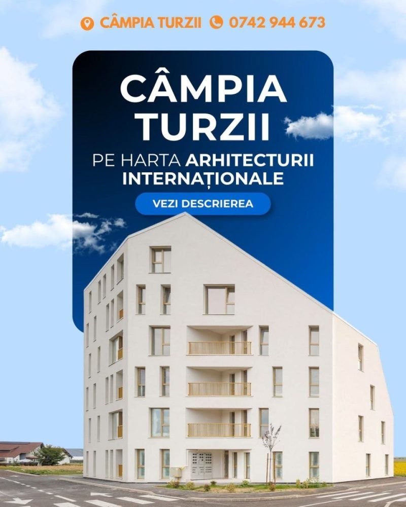 Câmpia Turzii, proiect rezidențial în finala SHARE Architecture Awards 2026.
