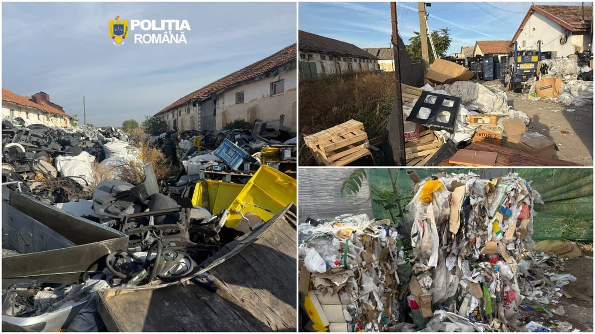 Cadaș: sute de tone de deșeuri depozitate ilegal în zona pădurii, unde s-a mai întâmplat și anul trecut