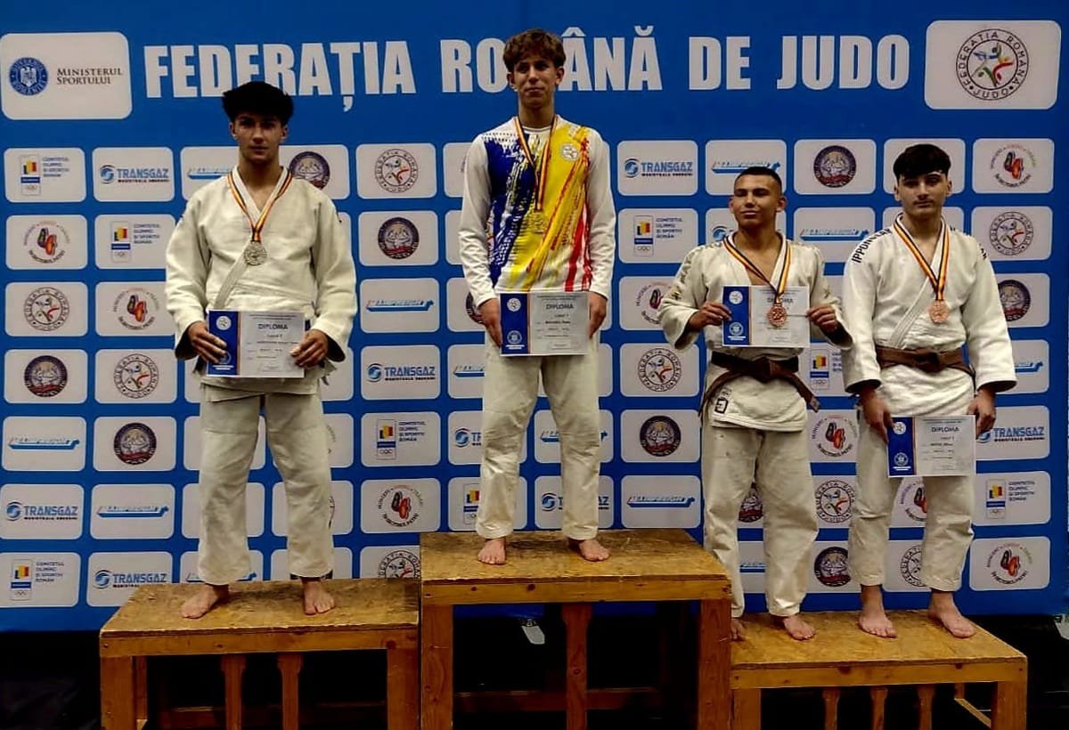 Câmpia Turzii: ACS ActivJudo, campion național U18 cu Nagy Akos la 81 kg și vicecampion cu Harastosan Eduard