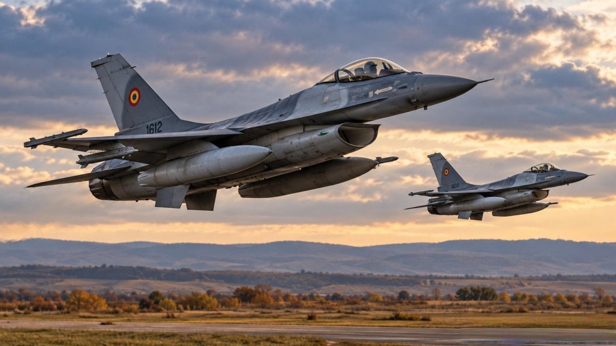 Câmpia Turzii: două F-16 au decolat după o țintă aeriană intrată în spațiul românesc, alerte în cinci județe