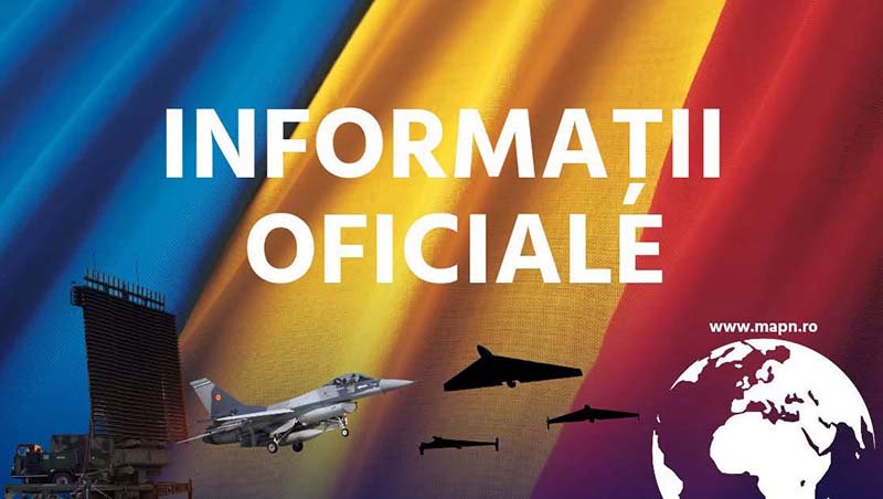 Câmpia Turzii: două F-16 au decolat pentru interceptarea unei drone detectate lângă granița cu Moldova