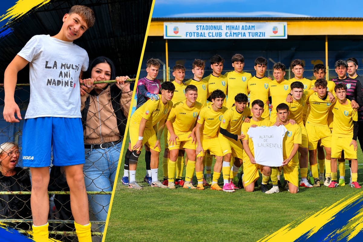Câmpia Turzii: două gesturi ale juniorilor FCCT U19 și U15 care au emoționat