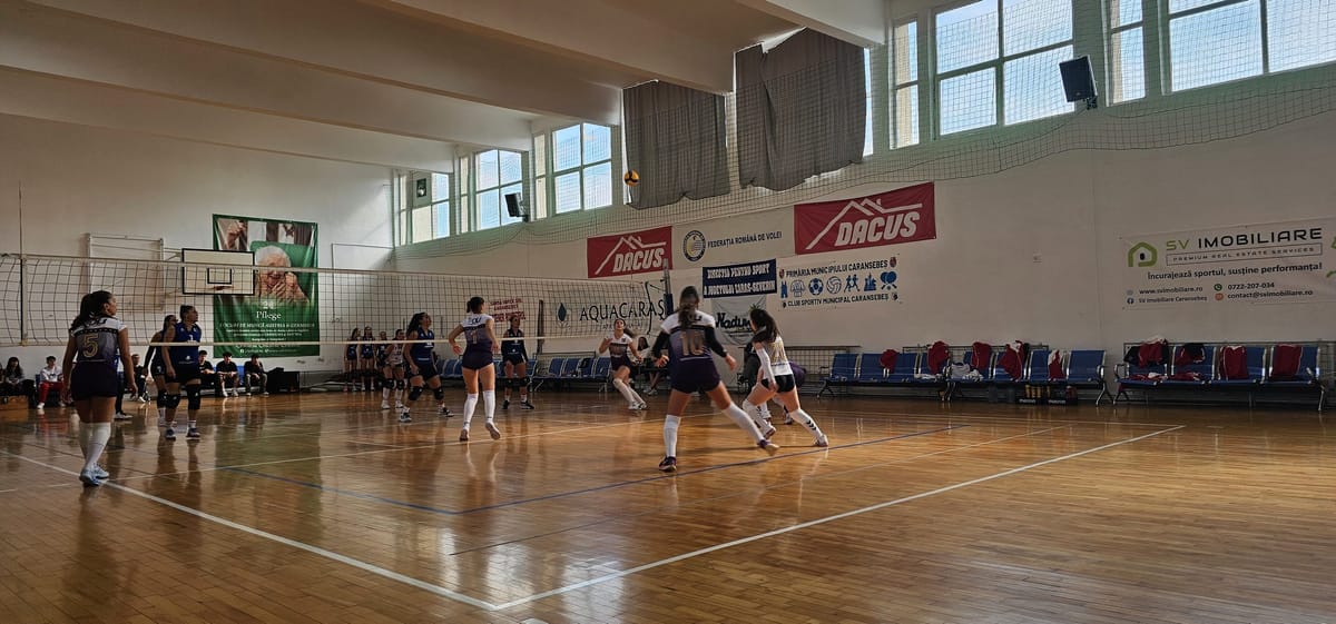 Caransebeș: CSM învinge CSU Politehnica Timișoara, 3-1, în derby-ul primei etape de volei feminin