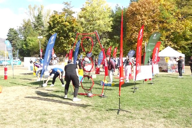 Caravana ProRugby a adunat zeci de liceeni pe stadion, la un eveniment despre rugby