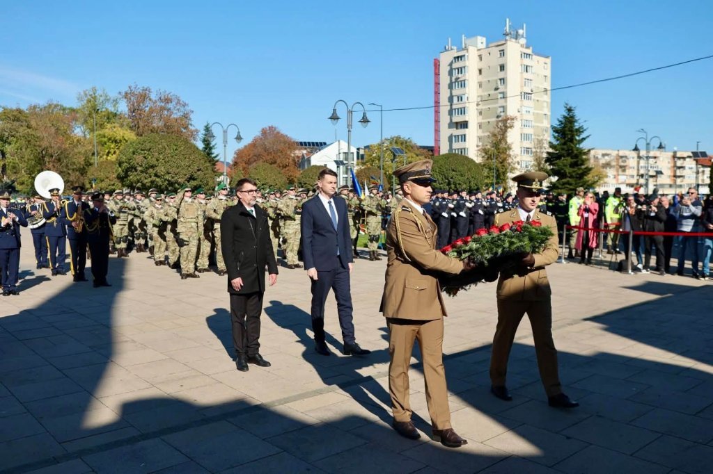 Carei: Mircea Abrudean a participat la ceremonia de 82 de ani de la eliberarea orașului