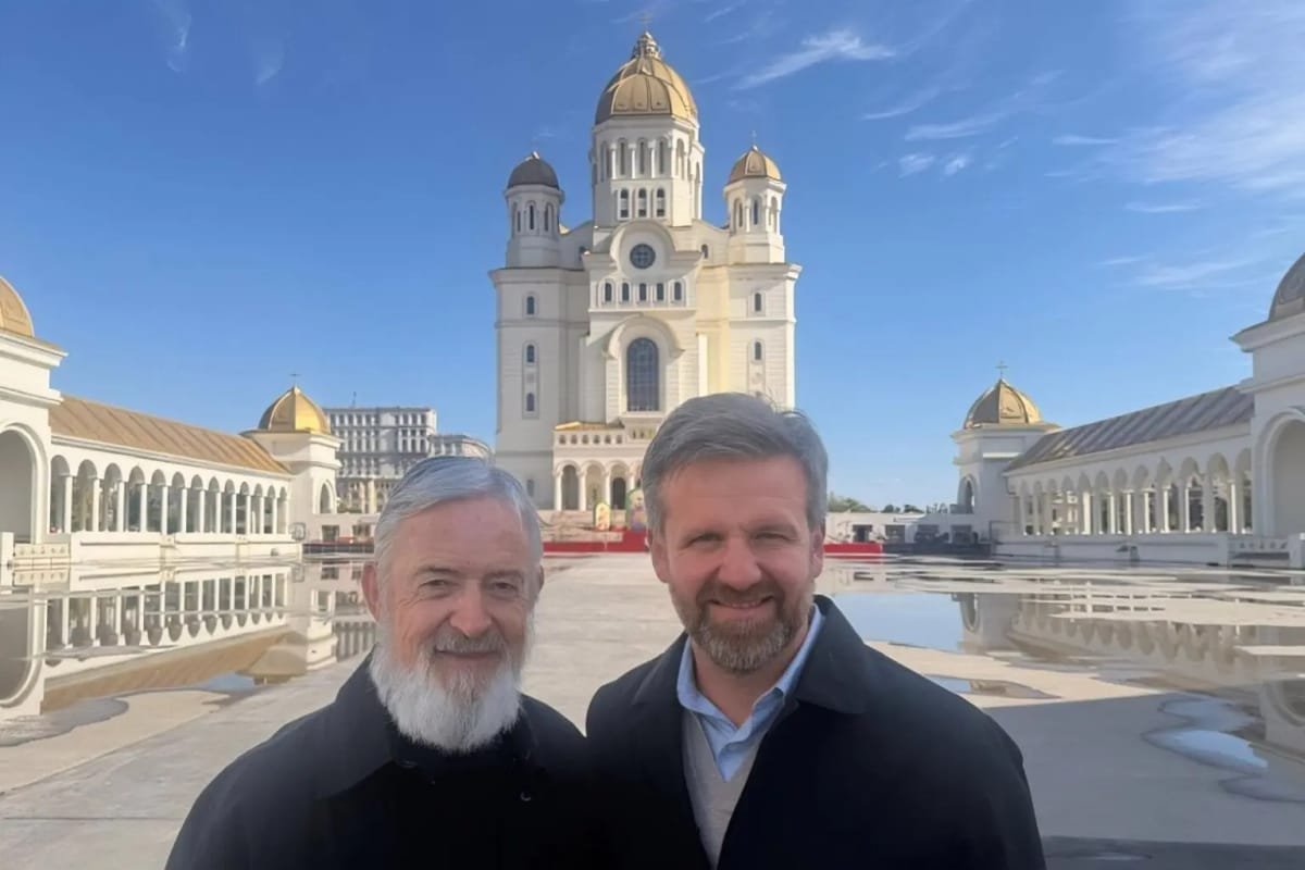 Catedrala Națională, vizitată de Pr. Michel Quenot, un act de mărturisire al națiunii