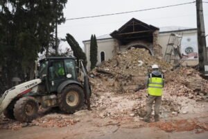 Cehu Silvaniei primește 110 milioane de forinți de la Ungaria pentru turnul bisericii reformate prăbușit