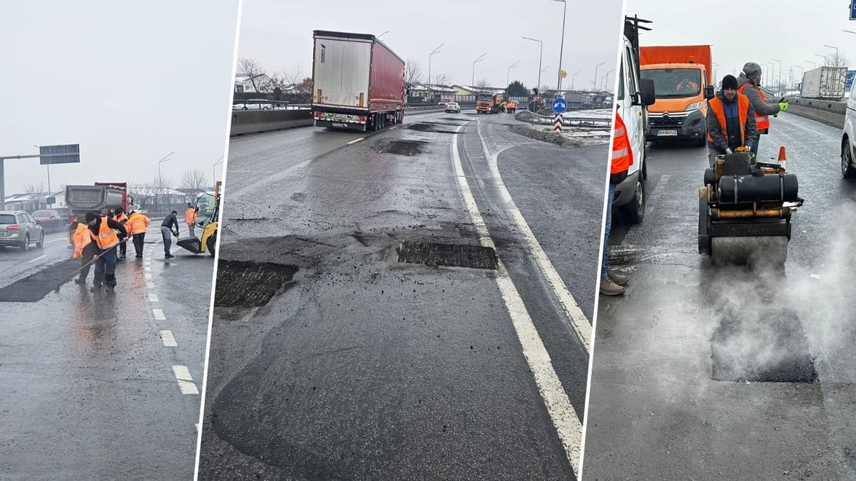 Centura Oradea, restricții timp de trei săptămâni pe 8,15 km, din cauza asfaltării