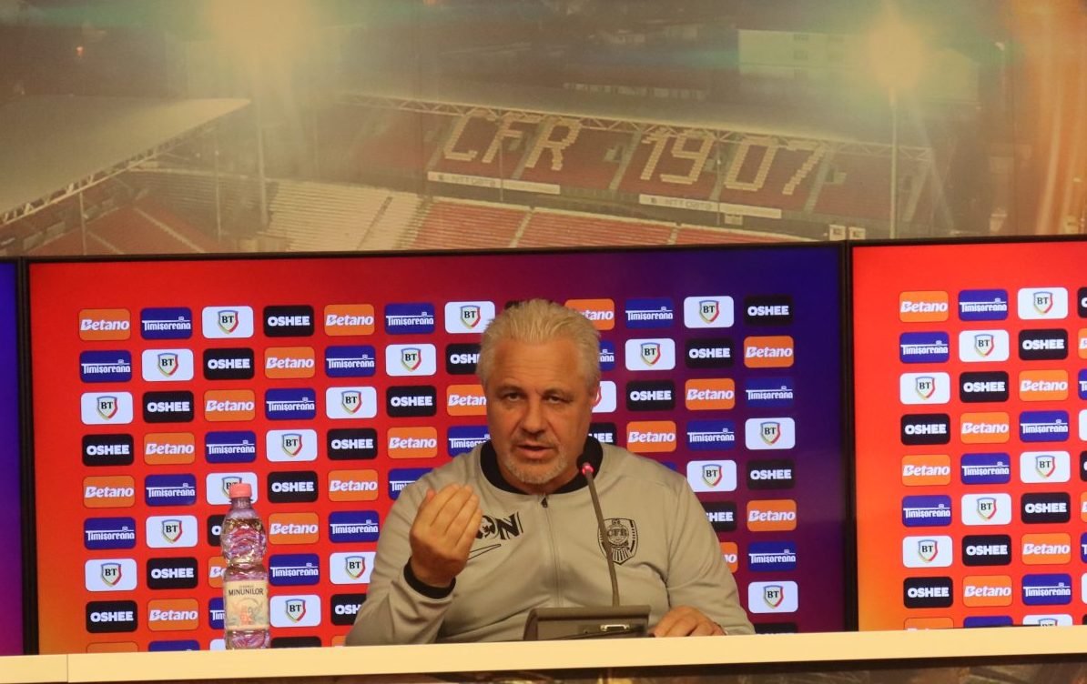 CFR Cluj: Șumudică se teme doar de o eventuală depunctare după înfrângerea din derby-ul cu U Cluj