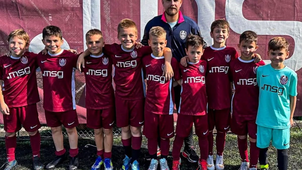CFR Cluj, victorie în Campionatul U11: Vălean Octavian a marcat șase goluri într-un singur meci