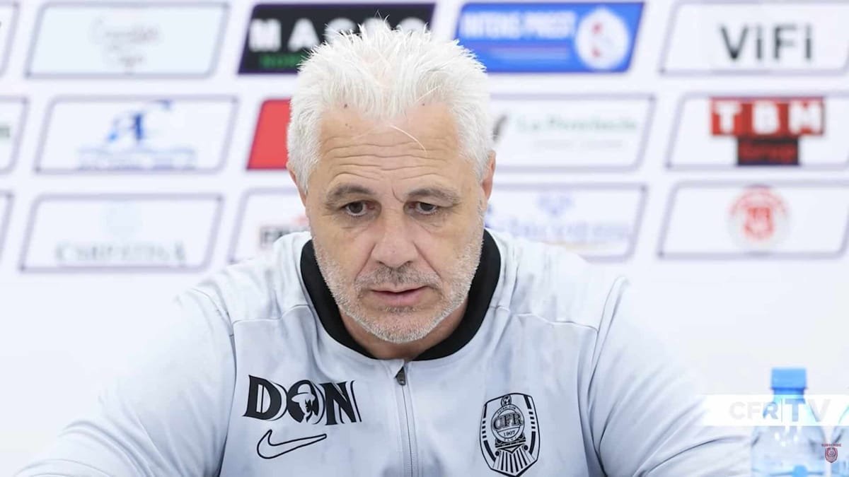 CFR: Marius Șumudică nu se mai simte bine și pregătește plecarea după eșecul cu UTA