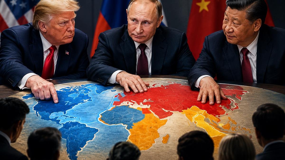 China: Kremlinul propune un summit Trump-Putin-Xi, care ar putea împărți sferele de influență