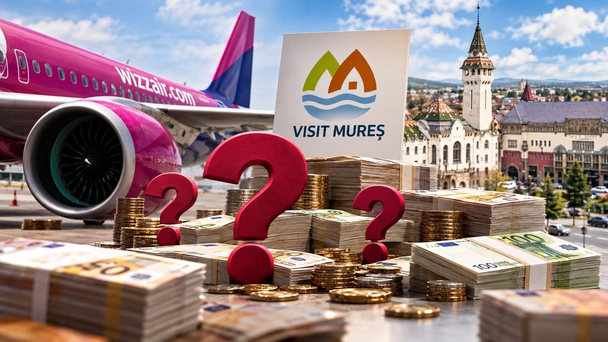 CJ Mureș neagă orice legătură cu Wizz Air, după acuzațiile Aeroportului Cluj și Sindicatului TAROM