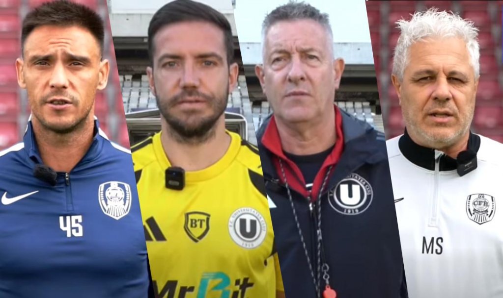 Cluj: Camora, Chipciu, Bergodi și Șumudică apelează la respect în derbyul Clujului