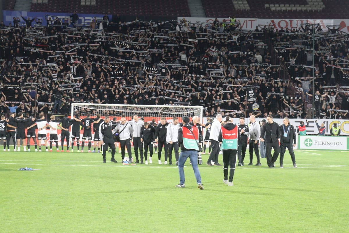 Cluj: CFR Cluj și Universitatea Cluj, amendate după incidentele de la derby-ul din Superliga