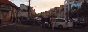 Cluj: ciocnire la intersecția Căii Dorobanților cu strada Petőfi Sándor, implicat un Skoda