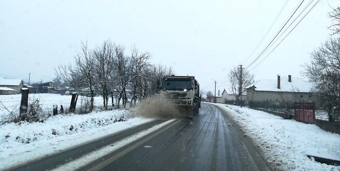 Cluj: Consiliul Județean a aprobat planul de deszăpezire a drumurilor județene pentru iarna 2026-2027
