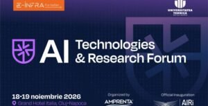 Cluj găzduiește pe 18-19 noiembrie AI Technologies & Research Forum, despre inteligența artificială