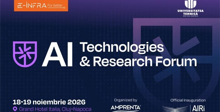Cluj găzduiește pe 18-19 noiembrie AI Technologies & Research Forum, despre inteligența artificială