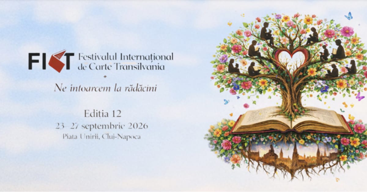 Cluj-Napoca: 65 de evenimente la Festivalul Internațional de Carte Transilvania