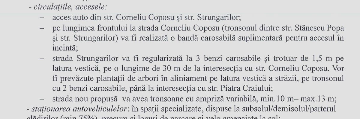 Cluj-Napoca: autorizată lărgirea străzilor Corneliu Coposu și Strungarilor pentru peste 600 de apartamente