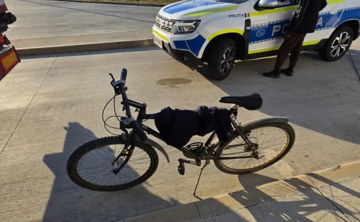 Cluj-Napoca: biciclist aproape ucis pe o stradă, după ce o mașină l-ar fi depășit în viteză
