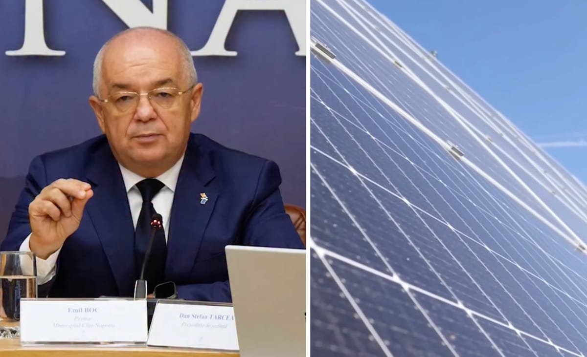 Cluj-Napoca: Emil Boc promite economii de cel puțin 2 milioane de lei pe an la iluminatul public