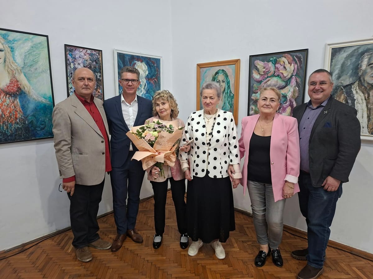 Cluj-Napoca: expoziție de pictură a ludușencei Rodica Olteanu la Muzeul de Artă