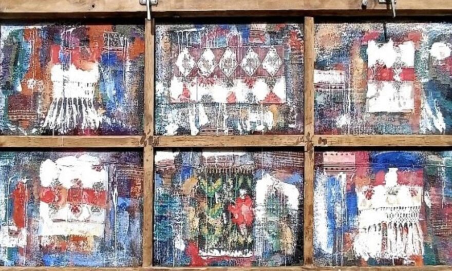 Cluj-Napoca: Flavius Lucăcel expune la Galeria Făclia pictura Satul de la Marginea Lumii