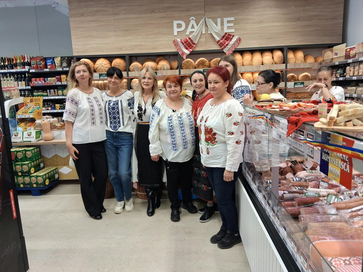 Cluj-Napoca: Grupul ONCOS sărbătorește Ziua produselor agroalimentare românești într-un supermarket