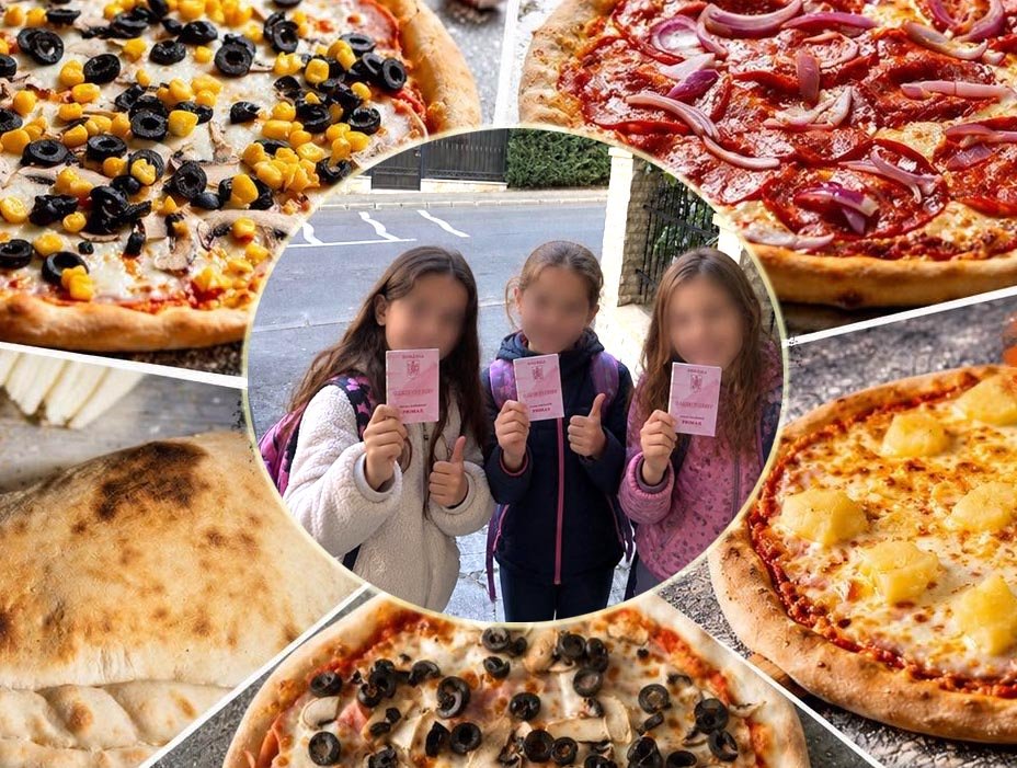 Cluj-Napoca: pizza gratis în toată lună octombrie pentru elevii de notă 9 și 10