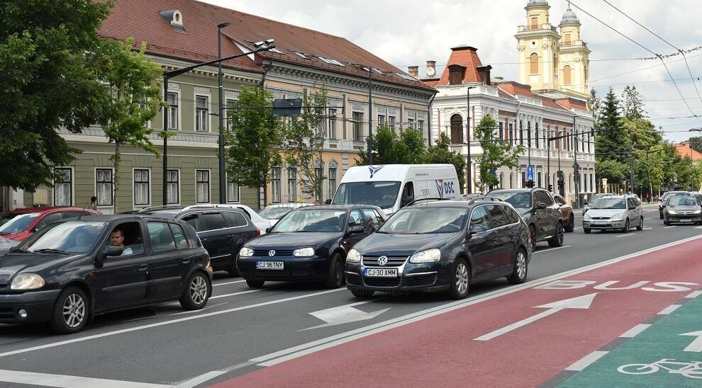 Cluj-Napoca: propunere de limitare a vitezei la 30 km/h pe aproximativ 90% dintre străzi