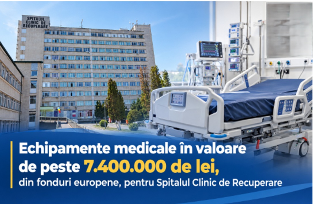 Cluj-Napoca: Spitalul de Recuperare modernizat cu dotări medicale din fonduri europene