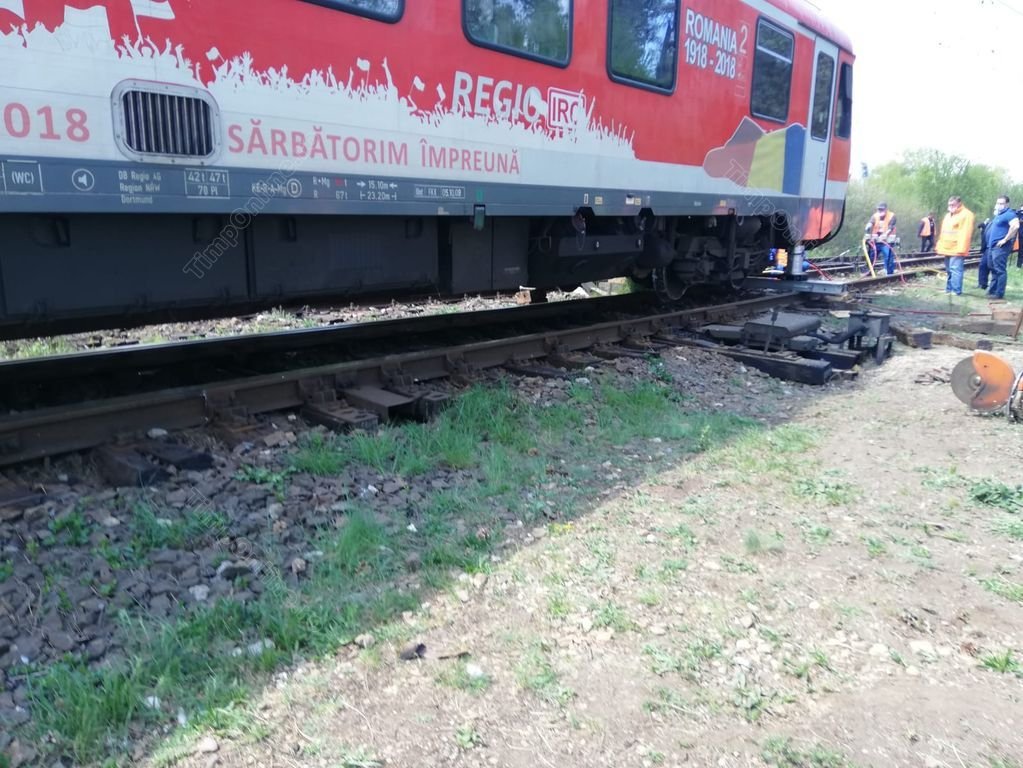 Cluj: o persoană a fost lovită de un tren de călători între două stații de cale ferată