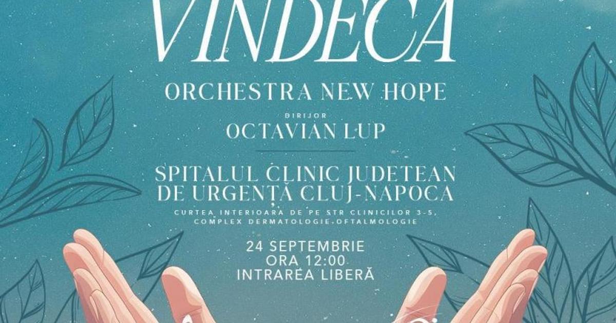 Cluj: Orchestra New Hope susține concert la Spitalul Clinic Județean pentru pacienți și medici
