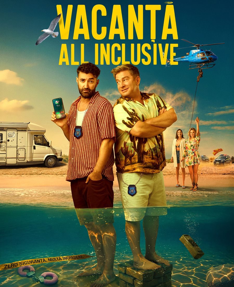 Cluj: proiecții speciale ale filmului «Vacanță All Inclusive» cu Smiley și Pavel Bartoș