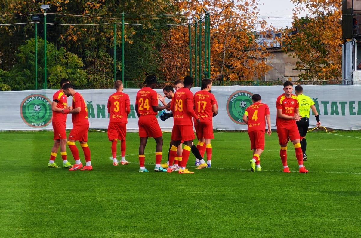 Cluj: Sănătatea și SCM Zalău au remizat 1-1 în Liga 3, Vlad Costea marcând în minutul 70