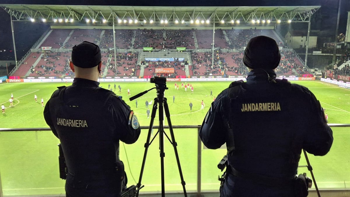 Cluj: U Cluj - Rapid București, meci cu restricții de circulație și interdicție la alcool în zona stadionului