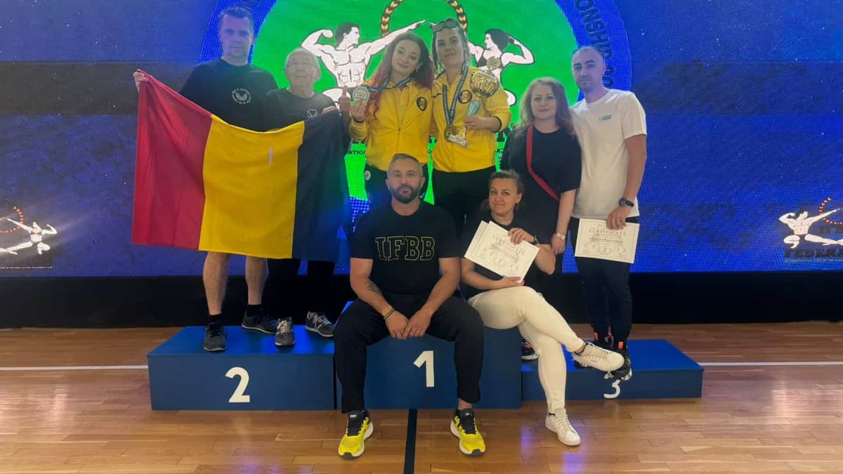 Clujeanca Alisia Perșa, aur mondial la fitness challenge după doar șase luni de pregătire