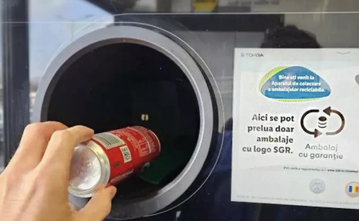 Clujenii, în top 5 la reciclare: 167 de milioane de ambalaje returnate prin SGR în nouă luni