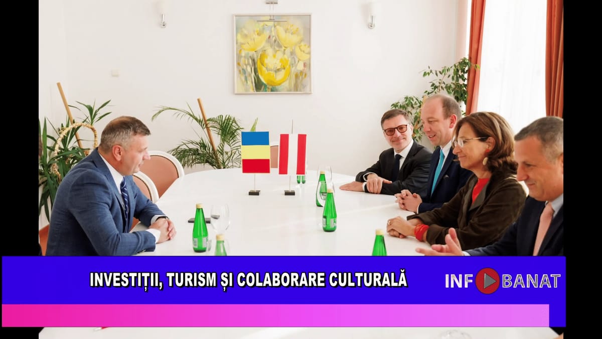 Consiliul Județean Caraș-Severin, întâlnire cu ambasadorul Austriei: investiții, turism, colaborare culturală