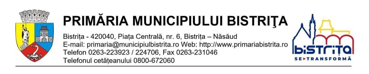 Consiliul local Bistrița, convocat în ședință extraordinară pe 19 octombrie, ora 15.00
