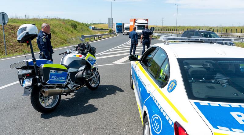 Controale „în sistem releu” pe DN 6 în Timiș: Lugoj, Timișoara, Recaș și alte localități, luni