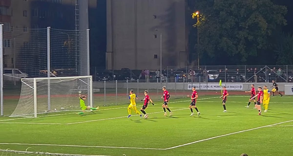 Corona Brașov – CSM Săcele 4-0: Spectacol în nocturnă și diferență clară de calibru