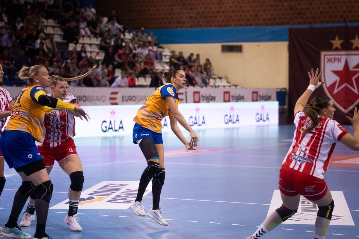 Corona Brașov se califică în turul al treilea preliminar al EHF European League, după 26-28 la Belgrad