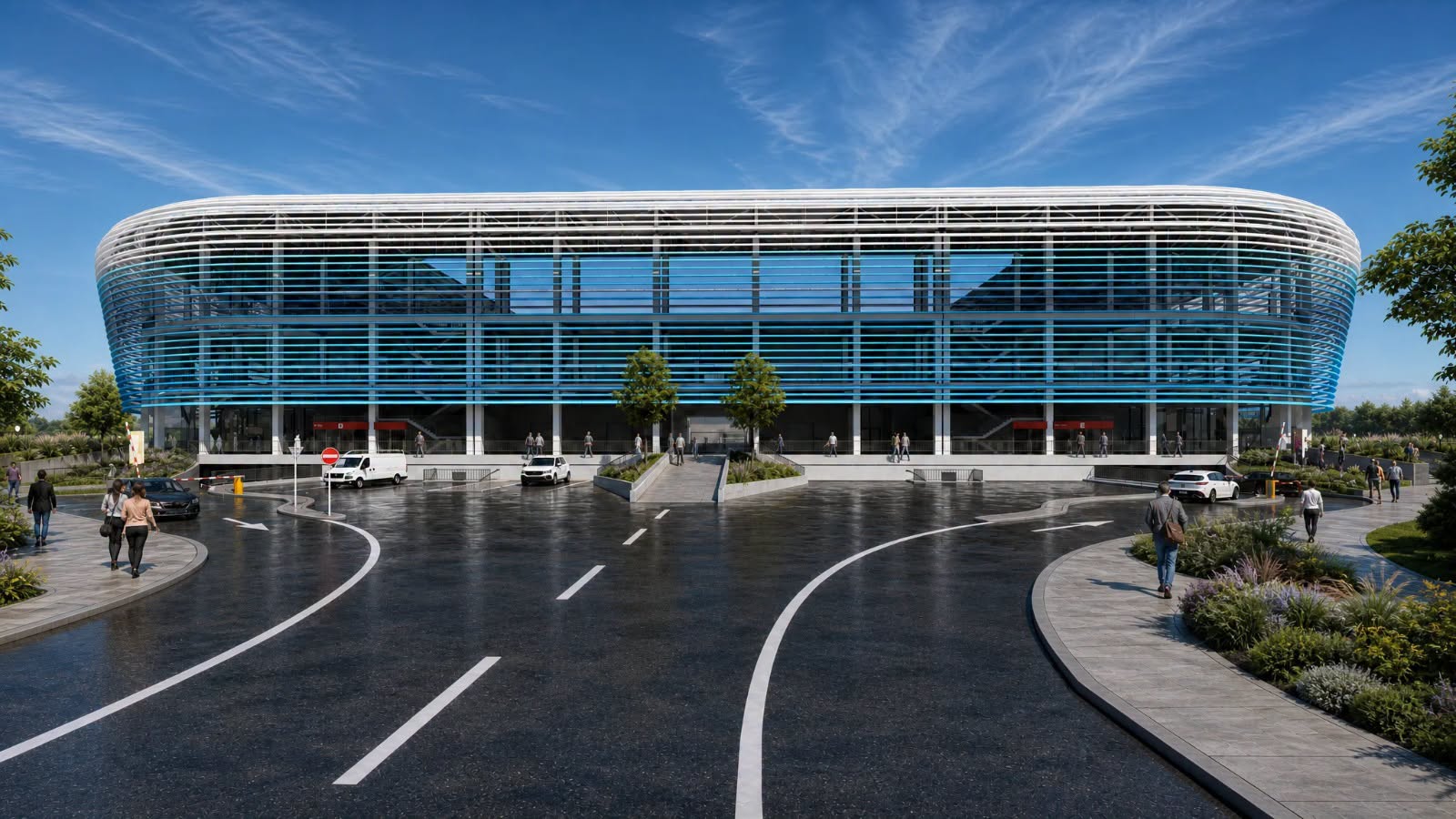 Corvinul îmbracă haine europene. Începe construcția noului stadion!