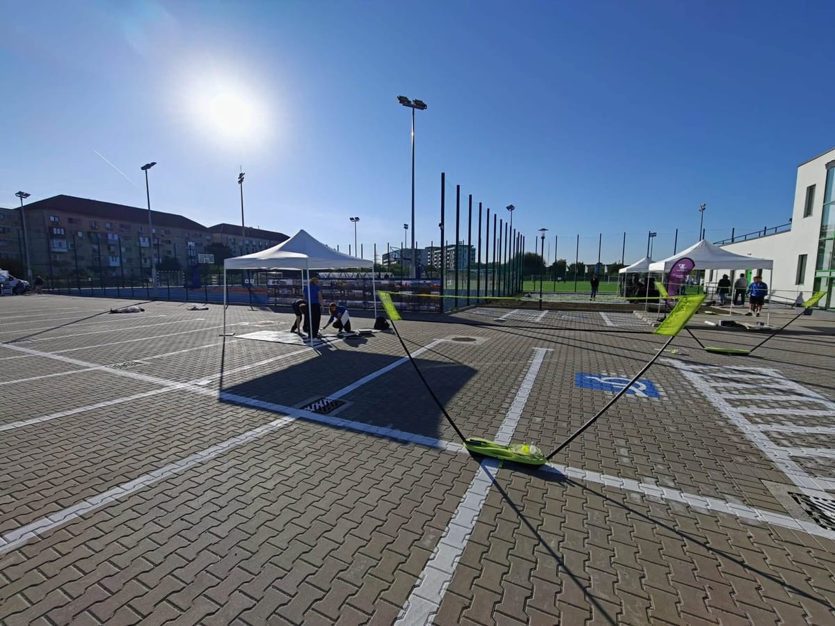 Cosmin Tabără, după inaugurarea bazei sportive „Costică Rădulescu”: „Nu cine și-a pus poza pe o pancardă contează, ci ce