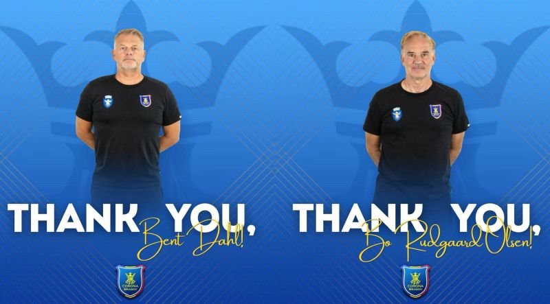 CSM Corona Brașov se desparte de antrenorii Bent Dahl și Bo Ruudgaard, de comun acord